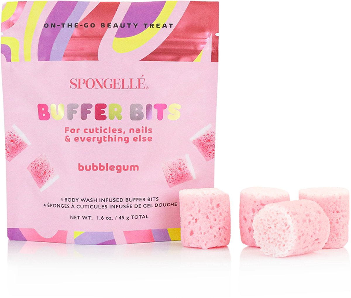 Spongelle PediPOP Buffer Bits - Bubblegum 45g