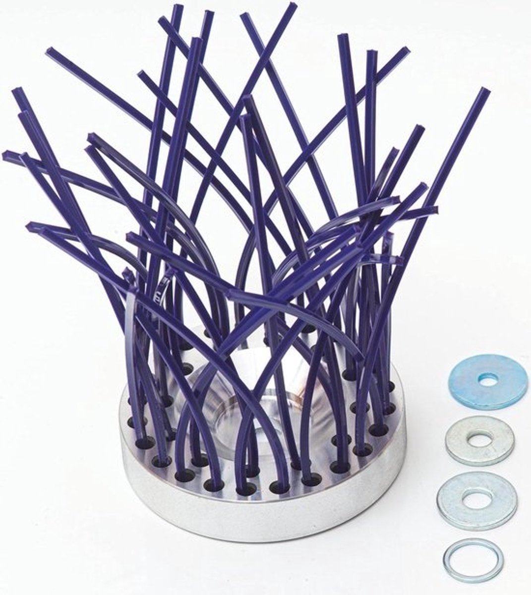 Onkruidborstel 254 mm Ø-boring 18 draden voor bosmaaier - OCTO Pro blauw