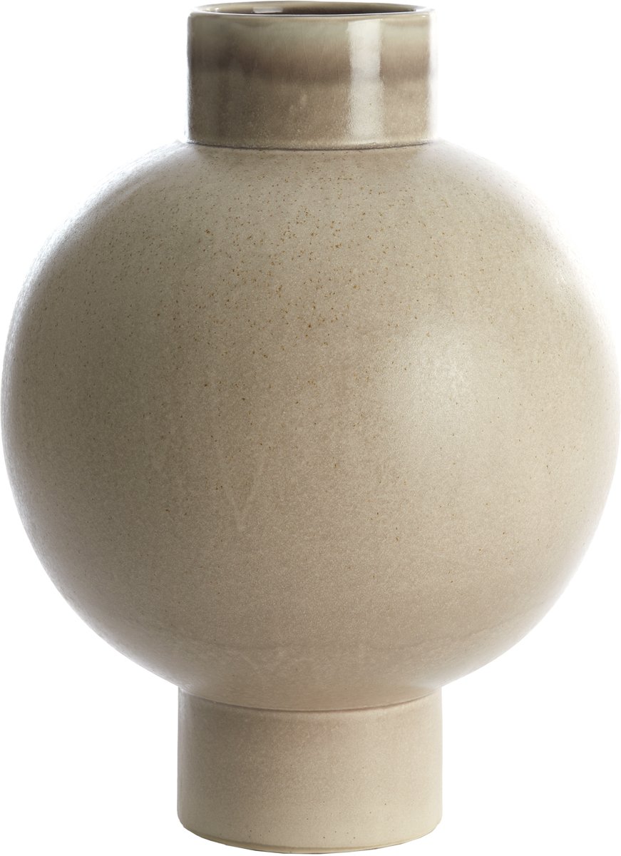 Light & Living Vaas Zelata Keramiek, 46cm - Beige