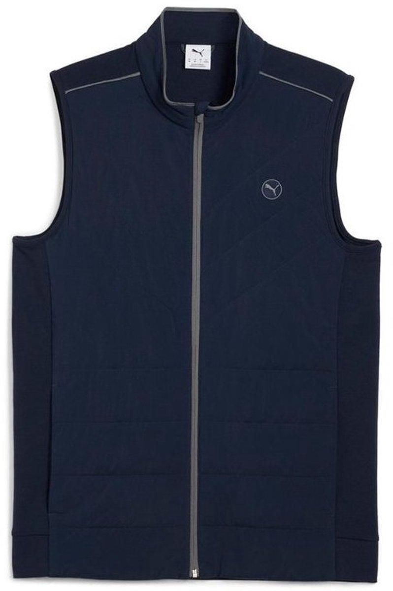 Puma geïsoleerd vest Cloudspun Fleece Hybrid Vest 632287 Blauw