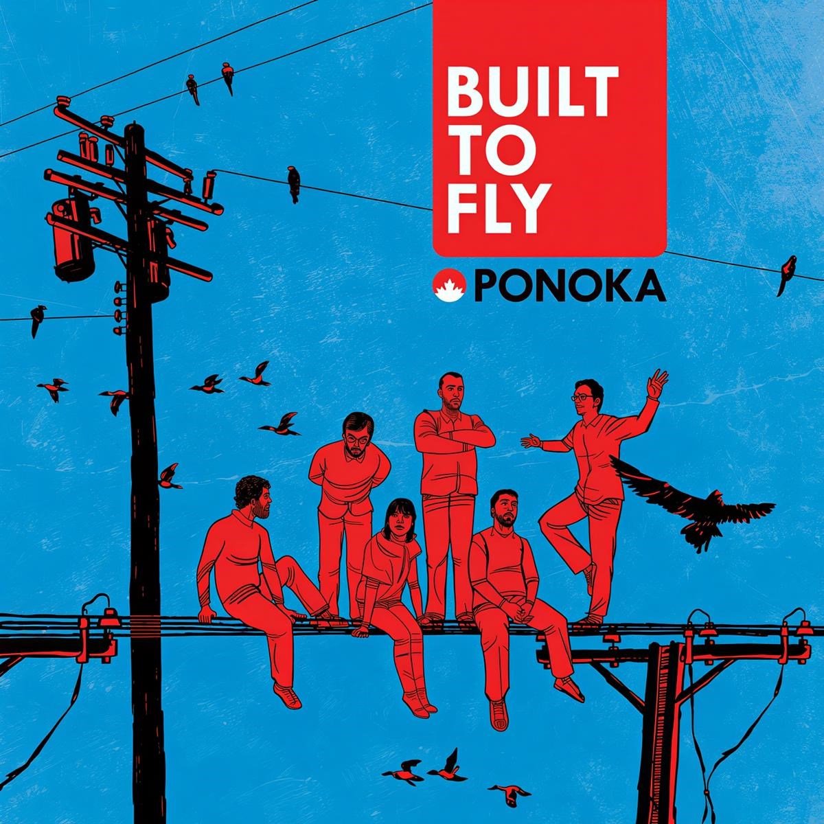 Ponoka - Built To Fly (CD)