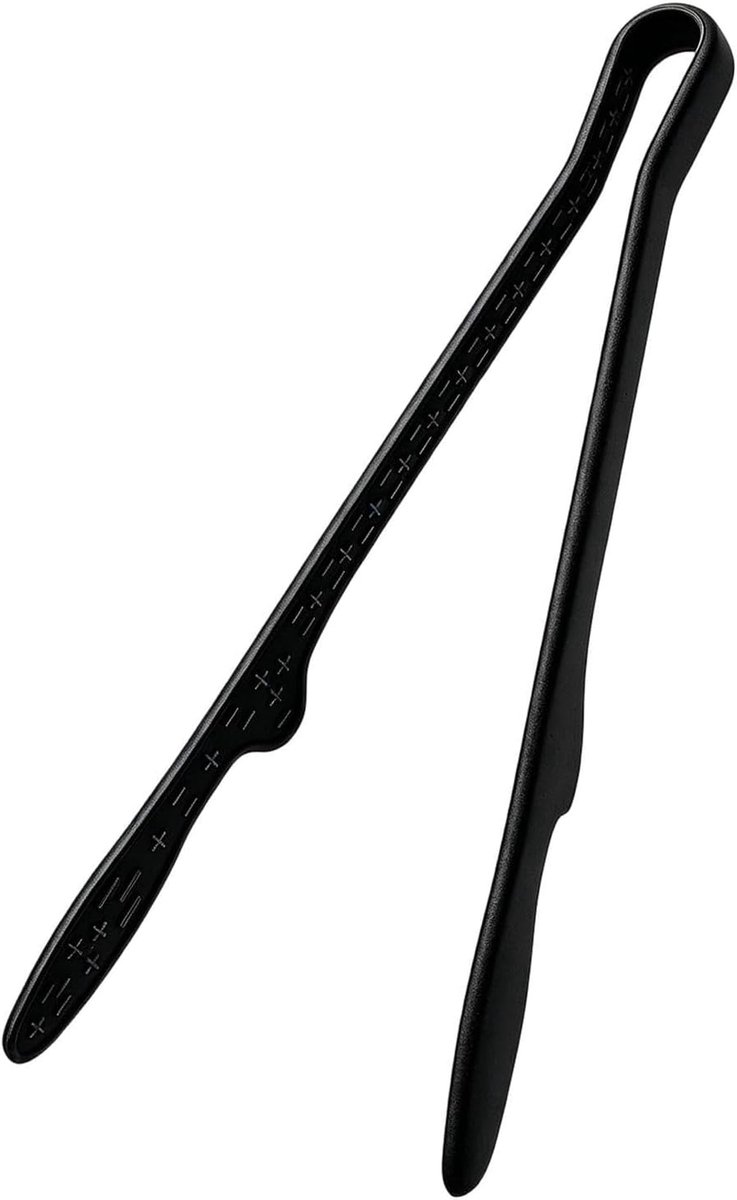 Keukentang voor Koken 28 Cm Hittebestendig Antislip Serveren | Siliconen Tang Voor Het Serveren Van Gerechten Voor Restaurant, Kamperen, Barbecue, Buitengebruik, Pasta, Charcuterie,