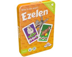 Ezelen - Kaartspel - Met uitleg op elke kaart - In blikken verpakking - Supersnel reactiespel voor jong en oud 7