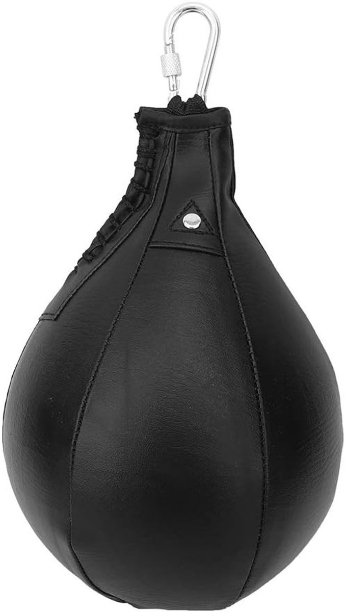 Professionele Speedbag voor Boksen van Leer met Hangende Swivel voor Snelle Training en Verbetering van Coördinatie