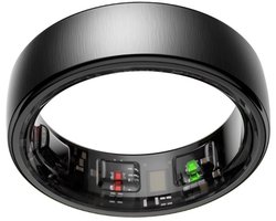 NOLATR NEX Smart Ring - Stappenteller - Slaaptracker - Zwart - Maat 8