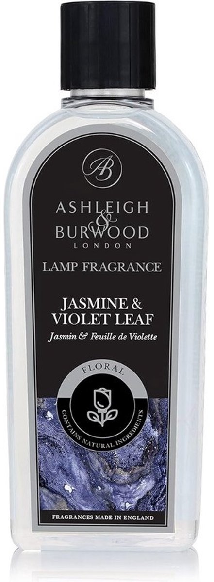 Geurvloeistof voor Geurlamp - Jasmijn & Violetblad - 500ml - Verfijnde Bloemige Geur