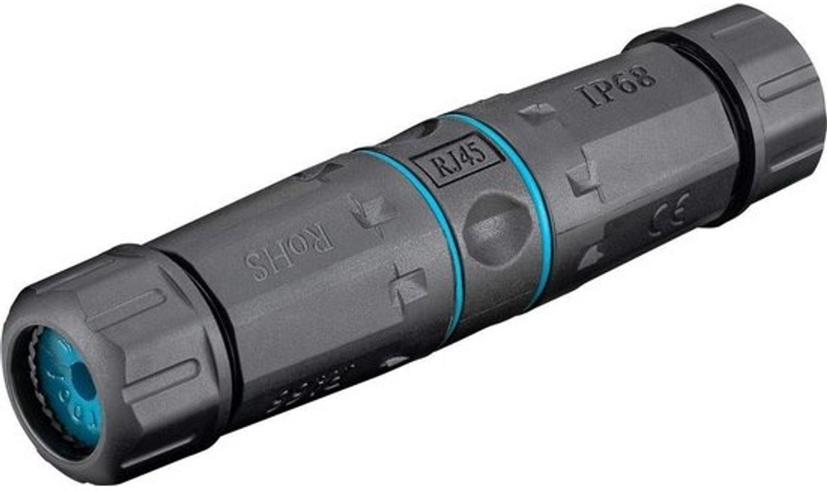 Buiten IP68 LAN Netwerkkabel Connector CAT 6A UTP - Waterdicht en Stofdicht