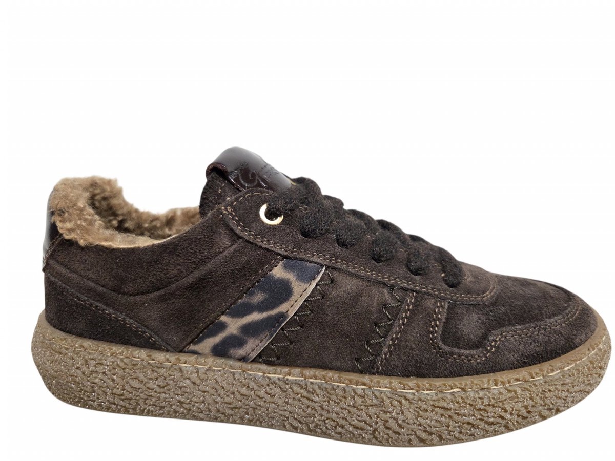 Gianluca Pisati Matilde Mo Maf Mog Sneakers Bruin Suede Dames - Bruin - 39