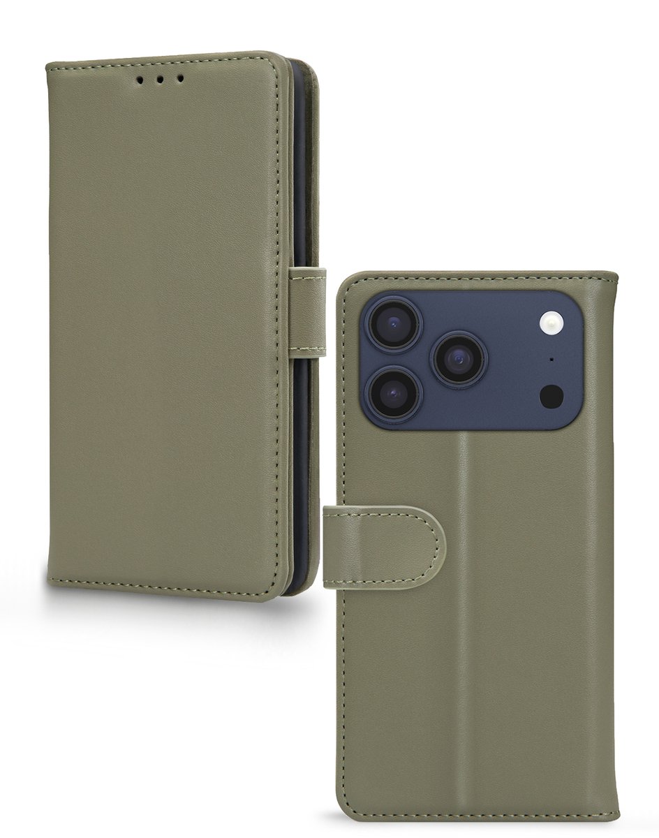 Mobilize Premium Gelly Wallet Book Case Apple iPhone 17 Pro Max/18 Pro Max Green