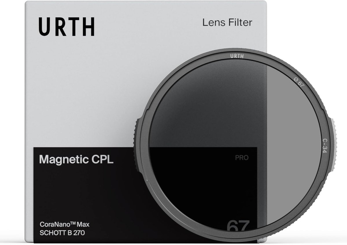 Polarisatiefilter CPL 43 mm - magnetisch - Pro - scherpere details en natuurlijk contrast - ShopVlot