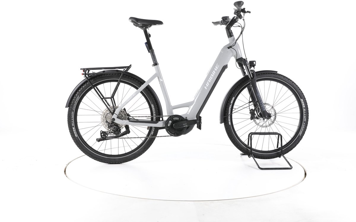 Haibike TREKKING 7 Elektrische trekkingfiets Yamaha Accu 720Wh 27,5" 2023 grijs