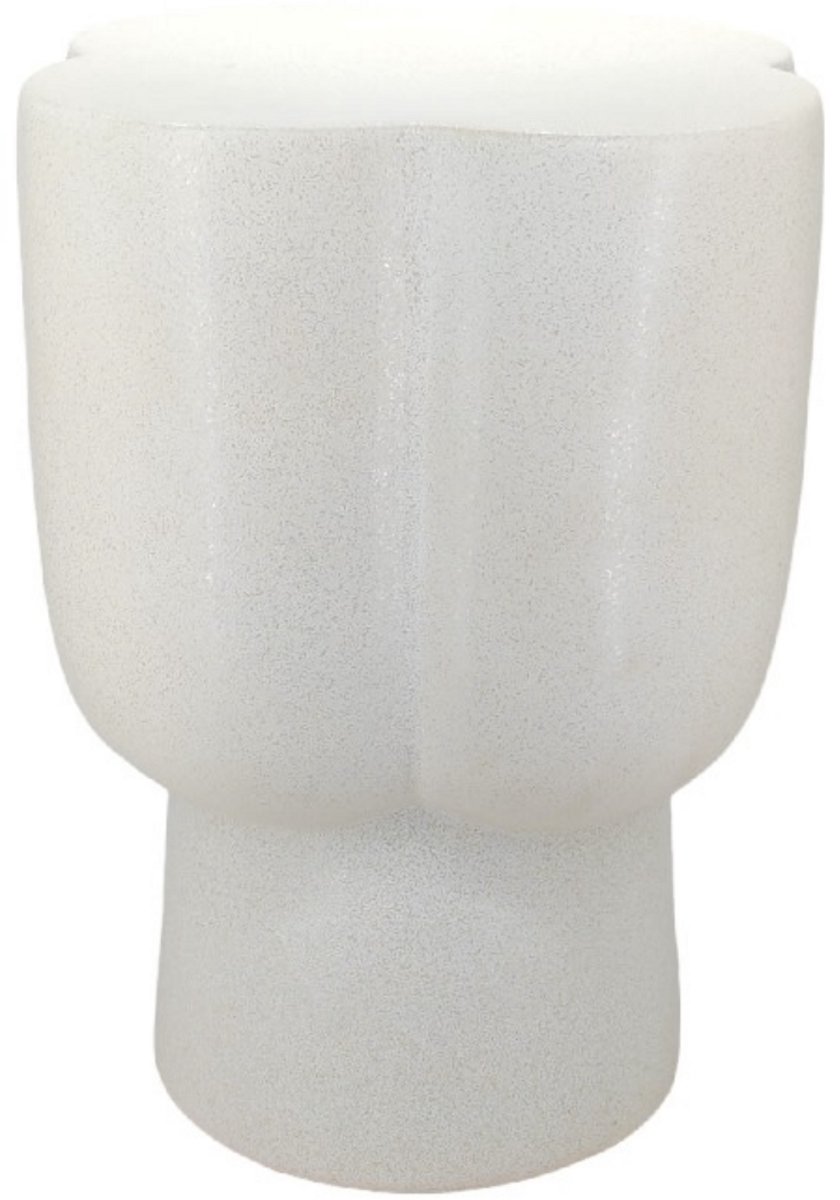 Light & Living Bijzettafel JUNTO - Wit - 34.5x34.5x45 cm