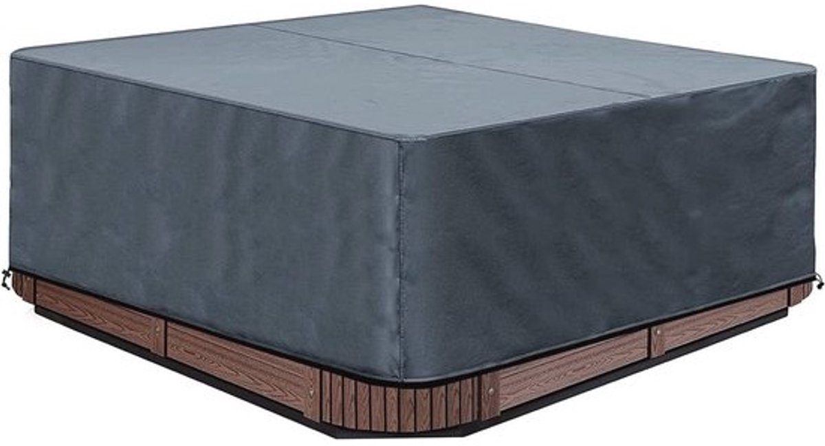 Weerbestendige afdekking voor whirlpools - 220 x 220 cm, waterdicht, UV-bescherming, winddicht