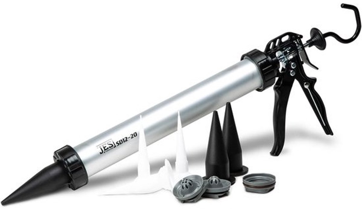 Professioneel 20 oz. Kitpistool voor Acryl, Siliconen en Polyurethaan met 12:1 Drukverhouding
