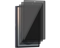 Privacy Screenprotector geschikt voor Samsung Galaxy Z Fold 8 – 3 Stuks – Full Cover Gehard Glas – Anti Inkijk – Privacy Filter