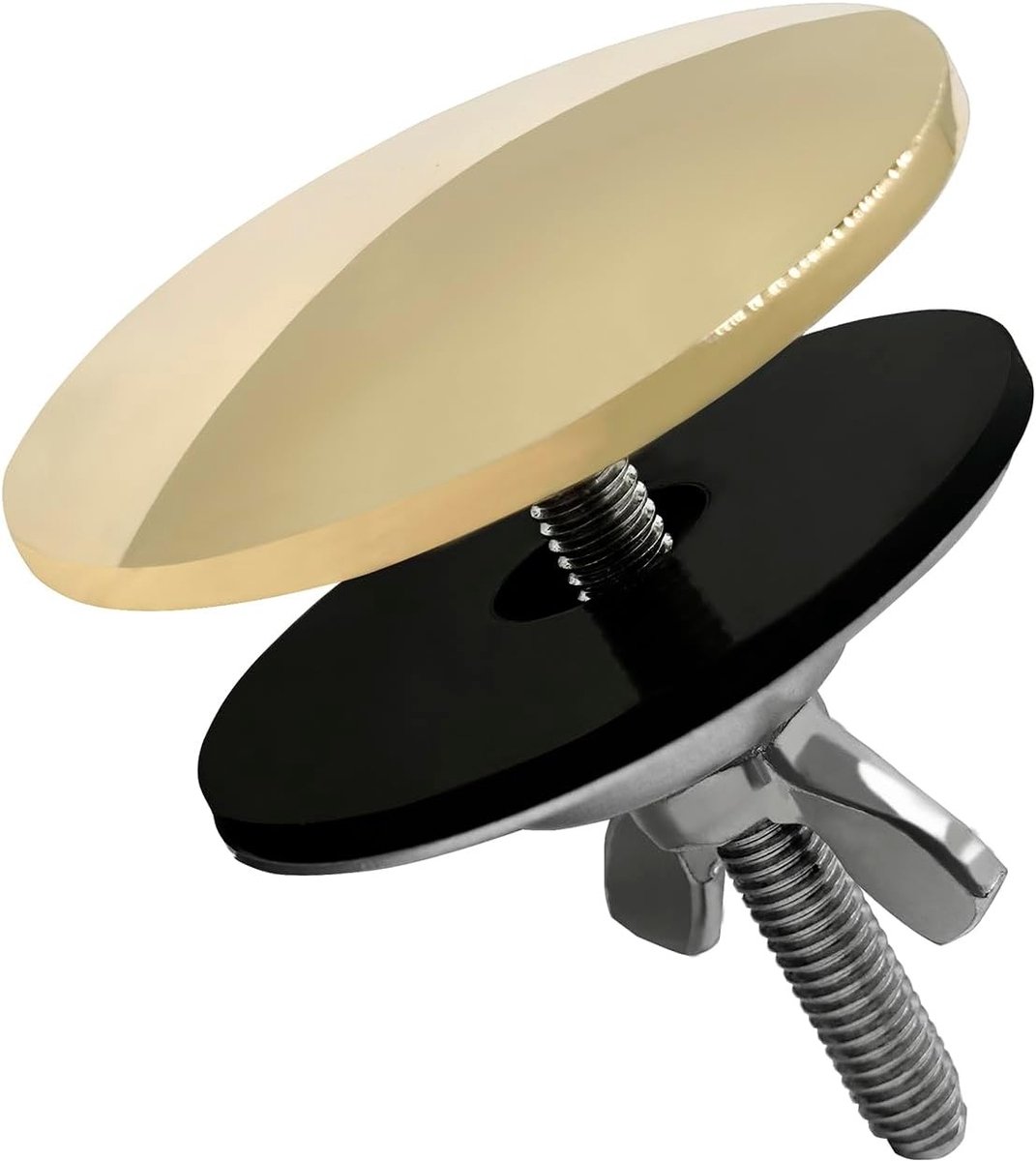 Tapgatafdekking van 5 cm, RVS Kraanplug voor Keuken, Waterdichte Afdekking voor Gaatjes in de Gootsteen, Duurzaam en Elegant