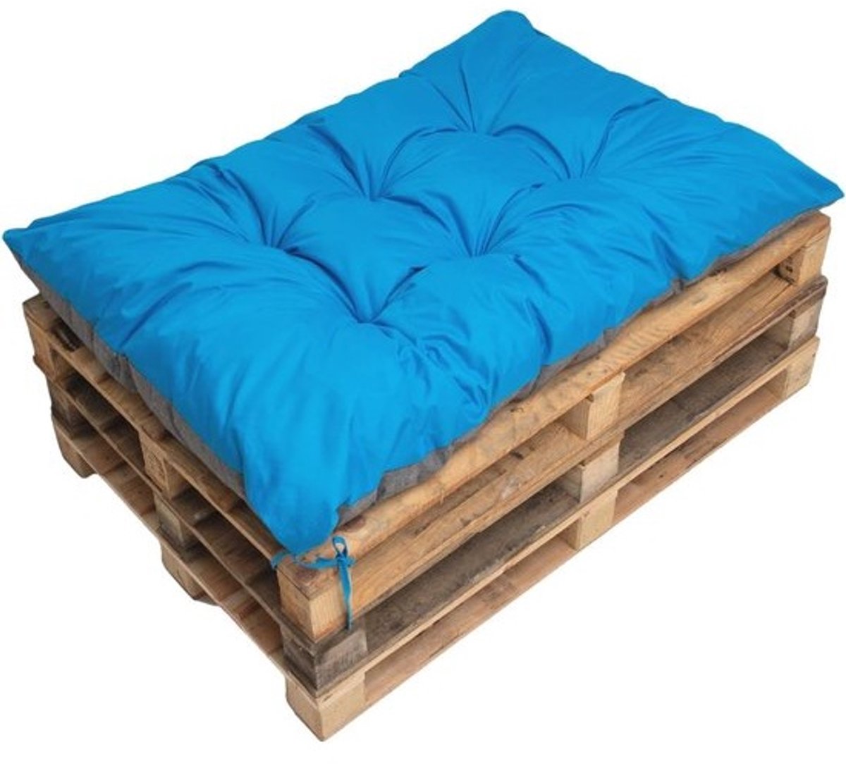 Grote Vloerkussens en Stoelkussens voor Bank en Stoelen - 120 x 60 cm, Blauw