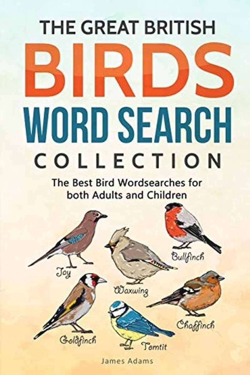 Britse Vogels Woordzoeker: Puzzels voor Volwassenen en Kinderen