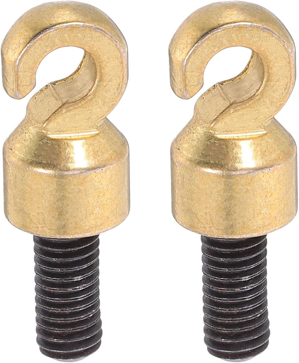 Iplusmile 2 stuks M5 gewichtshaken voor staande klok gewichten open haak van robuust materiaal voor vintage horloges reparatie reserveonderdeel compatibel met antieke pendelhorloges
