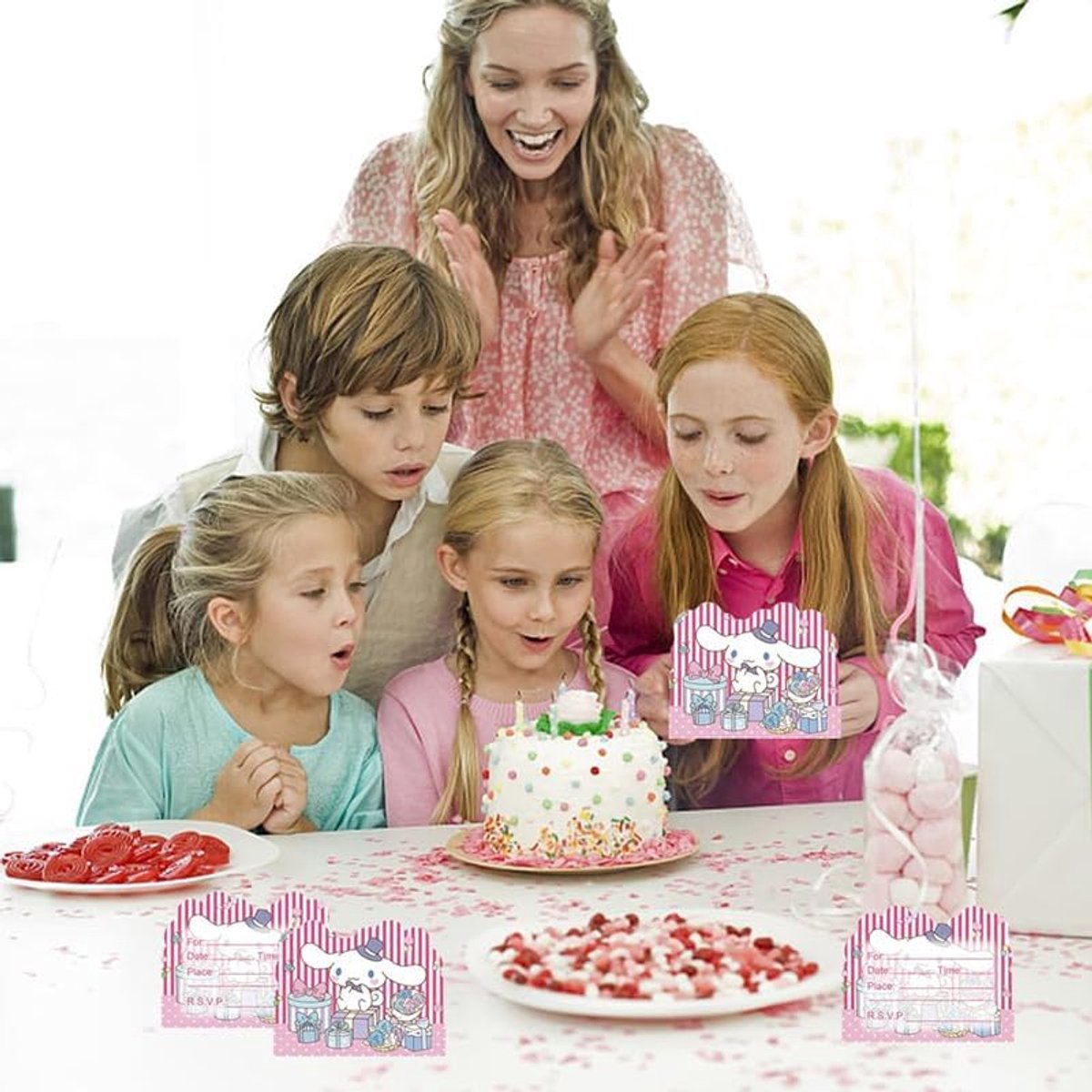 Decoratie Verjaardagskaarten Pack Verjaardag Uitnodigingen Kaarten Uitnodigen Kaarten Verjaardag Uitnodiging Kaarten Party Uitgenodigd Verjaardagskaarten