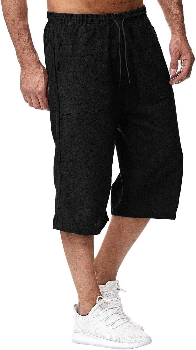 Cargobroek voor heren, katoen, werkbroek, meerdere zakken, slim fit, stretch, robuuste broek, veiligheidsbroek, tactische broek, werkbroek, herenkleding, A229