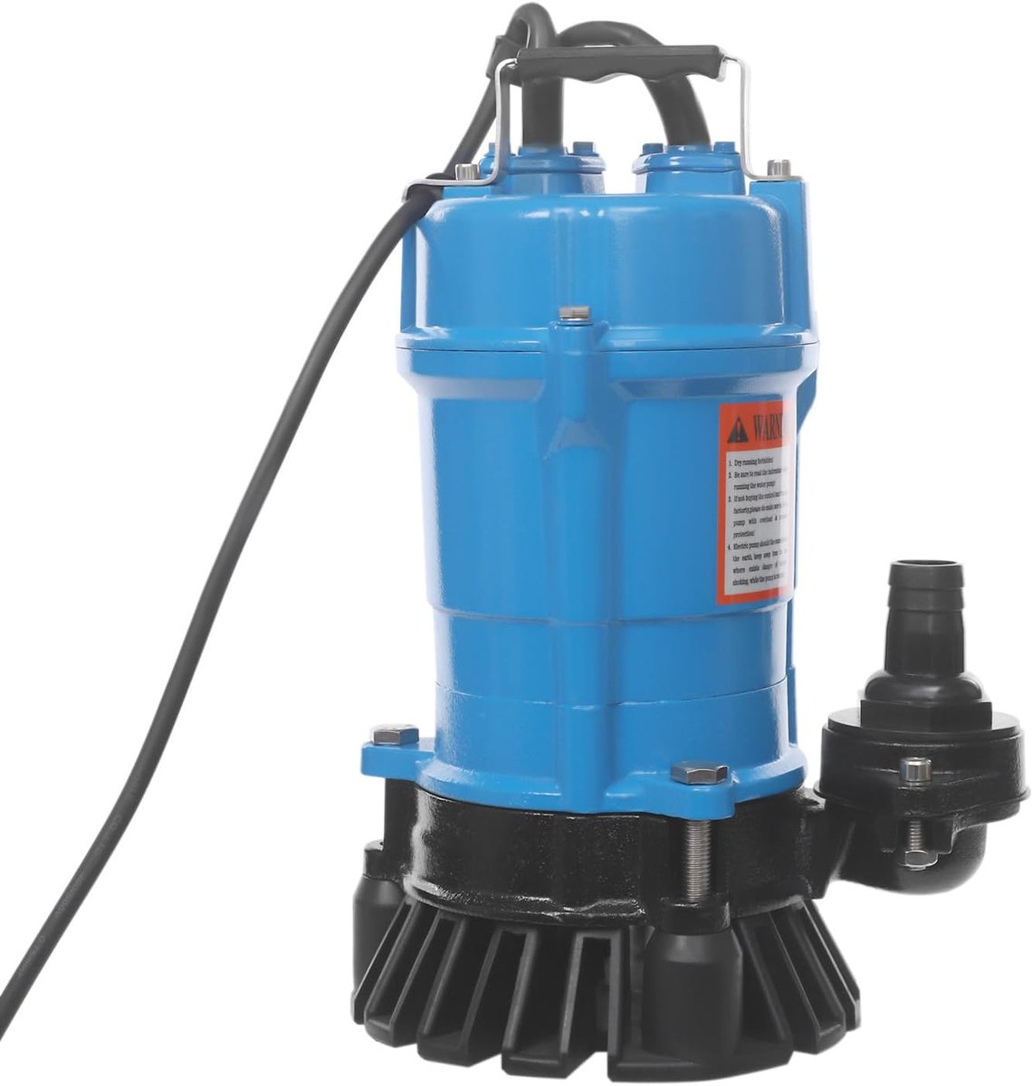 Dompelpomp, 550 W vuilwaterpomp, opvoerhoogte max. 5 m, dompelpomp voor irrigatie, tuinirrigatie