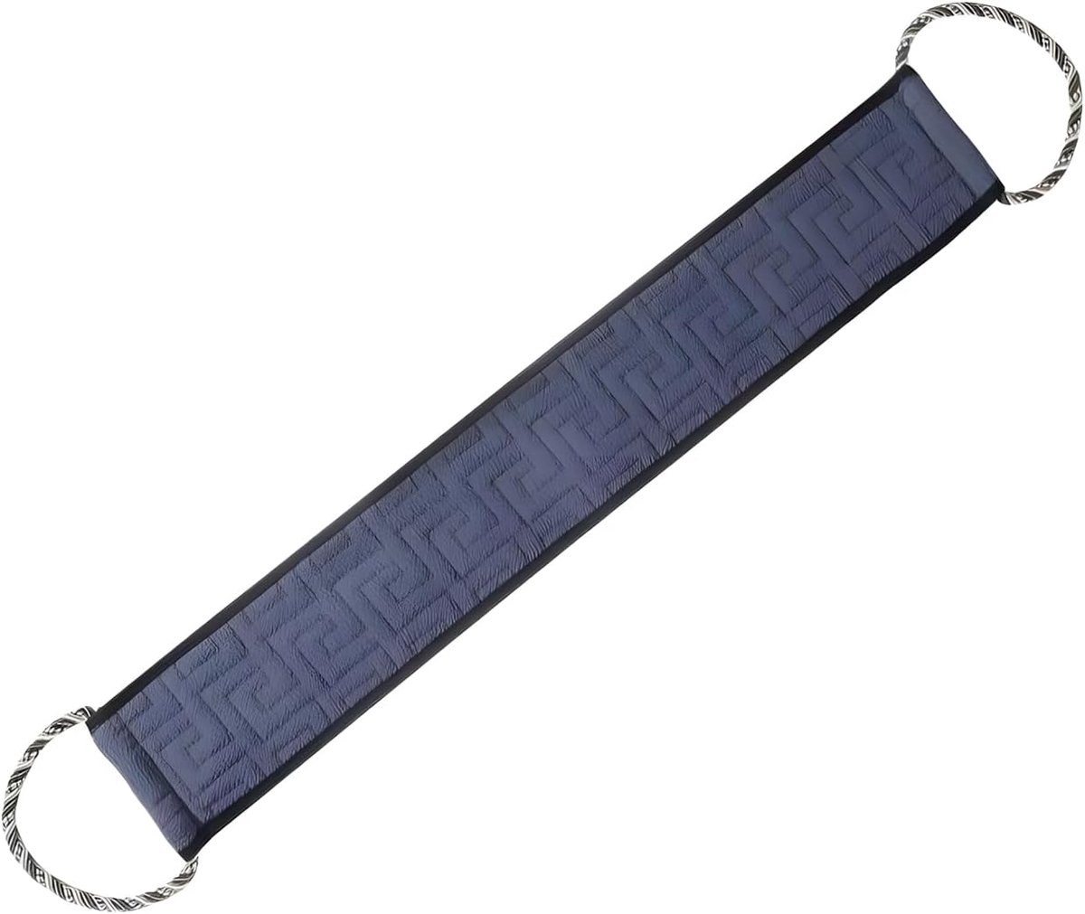 Rugrubber voor douche, rugborstel, lange peeling, douchehanddoek, grove korrel, rugspons voor dieptereiniging, massage, lichaamsborstel, verwijdert dode huid, voor dames en heren, 1 stuk washulp