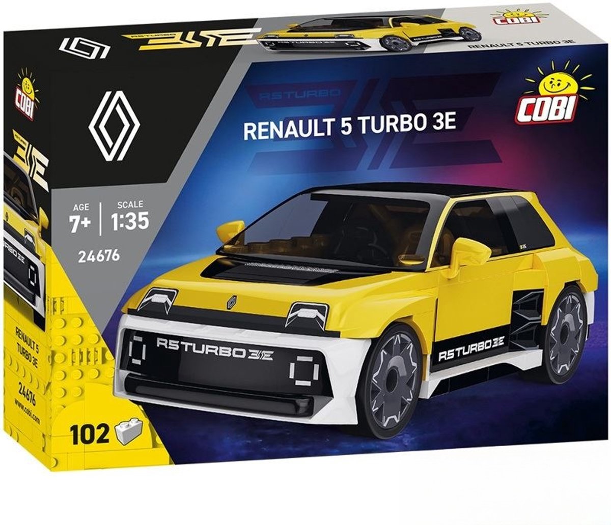 COBI 24676 Renault Turbo 3e