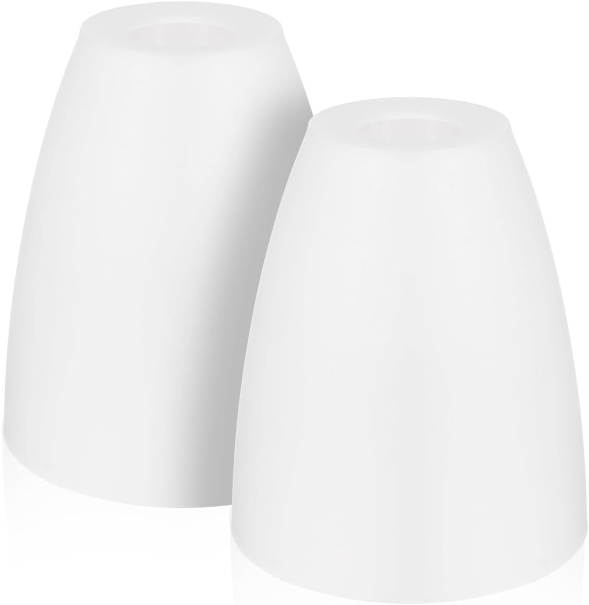 Lampenkapjes clip on - Wit - Kunststof - Reserve Lampenkap voor Diverse Lampen