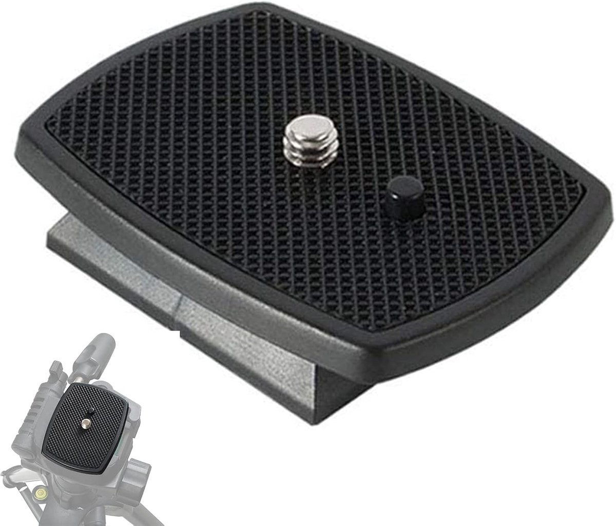 Camera-snelwisselplaat 1/4 inch schroef universele snelwisselplaat van ABS-kunststof voor meeste statieven
