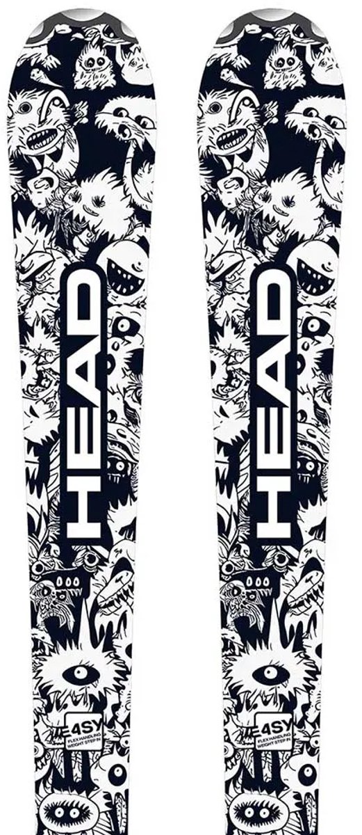 Head Monster Easy+jrs 7.5 Gw Ca Junior Alpin Skispakket Veelkleurig 127 Kinderen