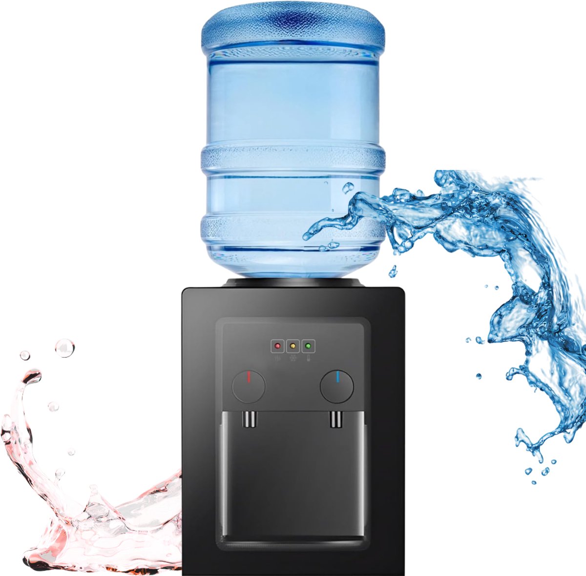 DailySupplies® Waterdispenser Met Koud Water - Waterkoeler - Zwart