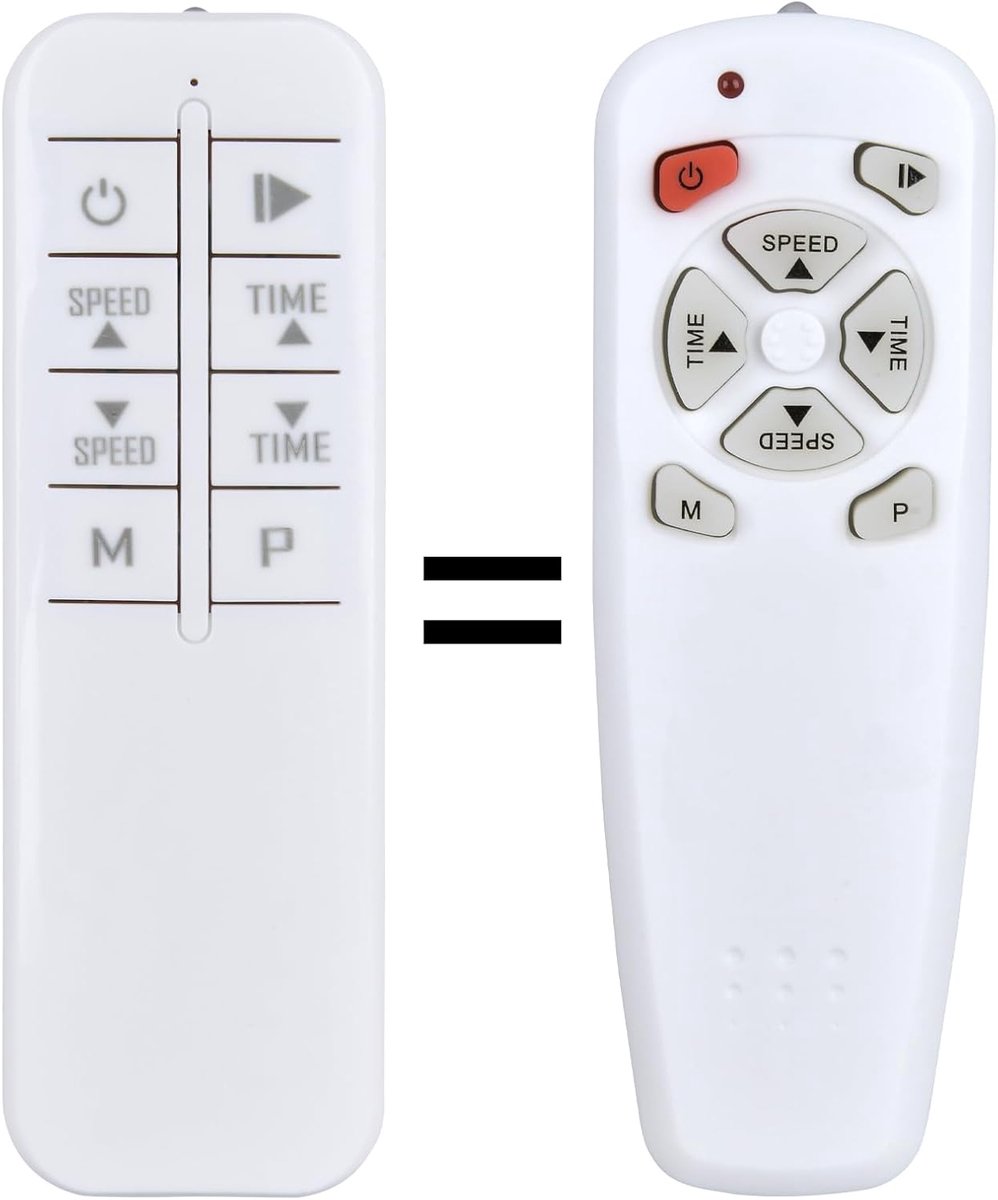 Vervangende afstandsbediening voor VibroLegs massageapparaat met vibratie