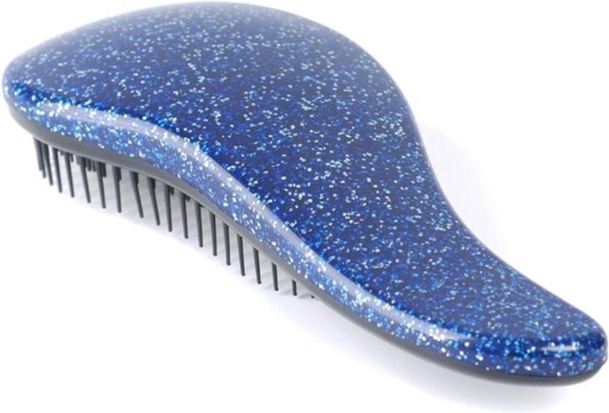 Klit borstel - Haarborstel - Blauw - Anti klit - Hairbrush - Compacte borstel - Haar borstel