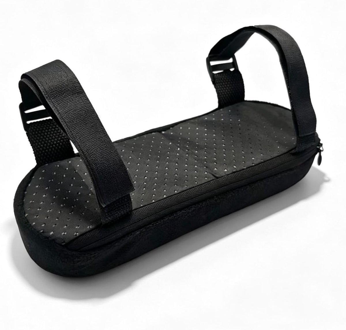 2 stuks antislip armleuningkussens van schuim voor bureaustoel en gamingstoel, armleuningen, afdekking voor ellebogen, comfort en ondersteuning, ergonomische armleuningen, bekleding van zwart