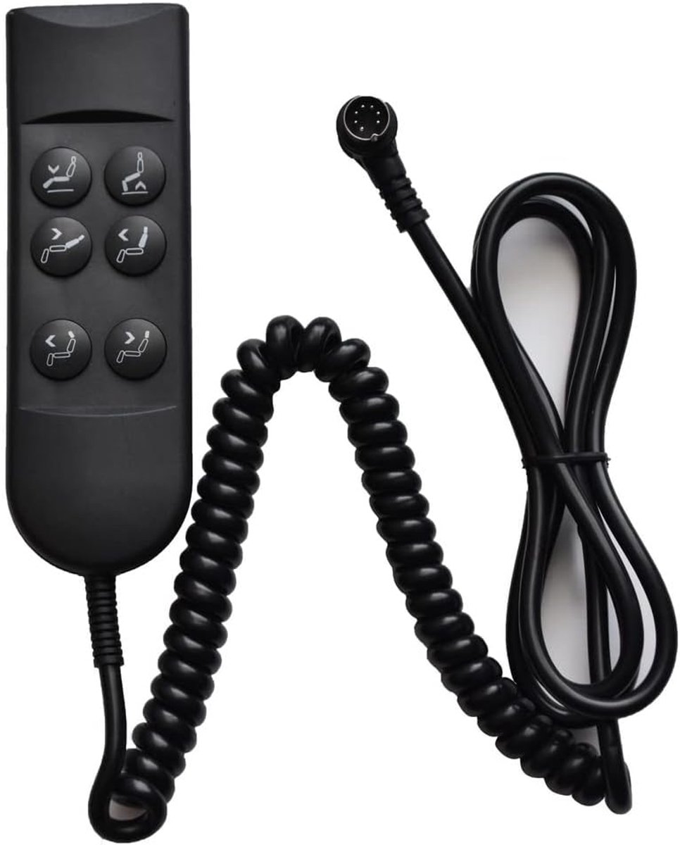 Handleiding met 6 touches, 7 breuken, voor airconditioning, inclusief afstandsbediening