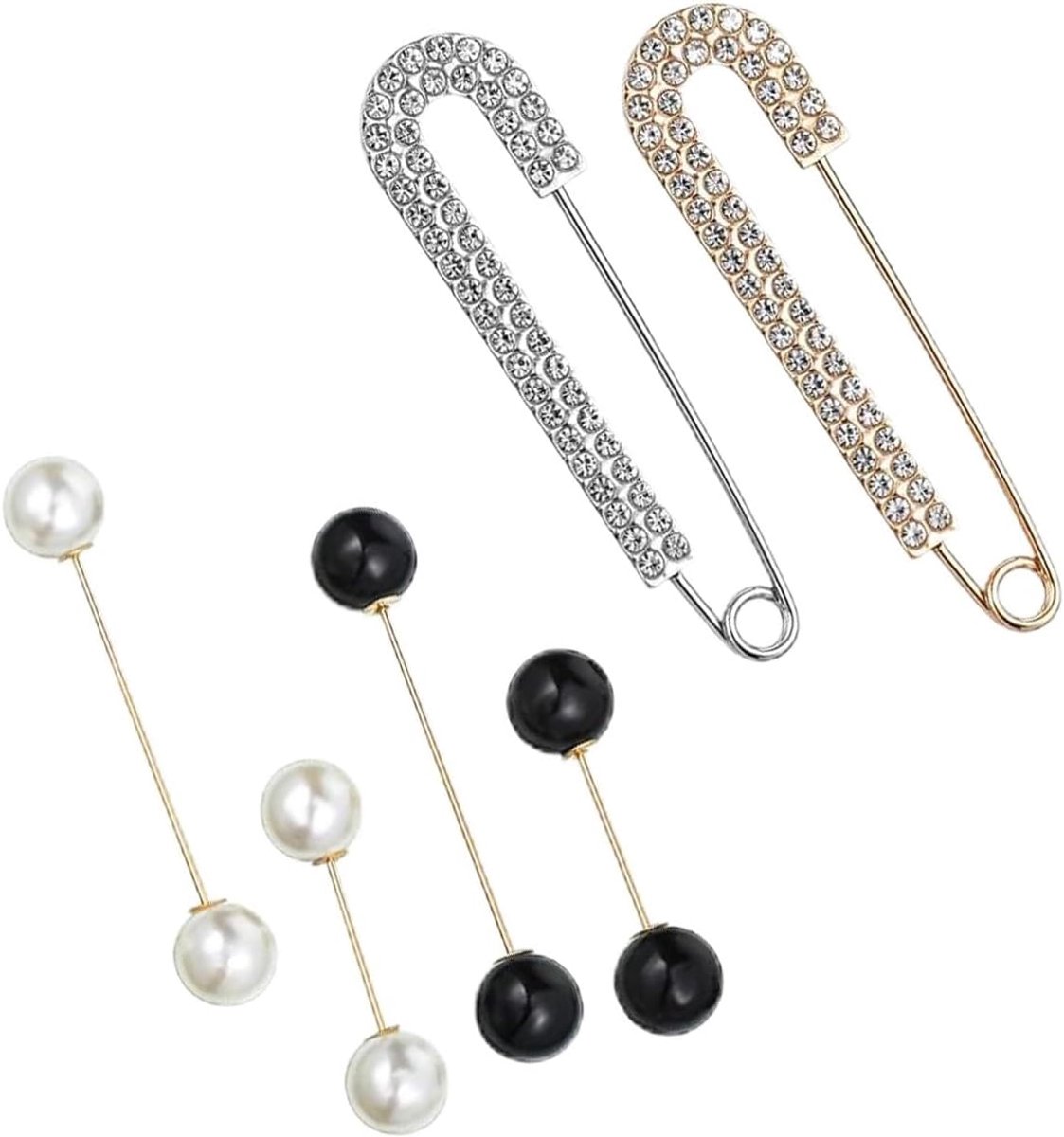 6 STKS Decoratieve Broche Pins