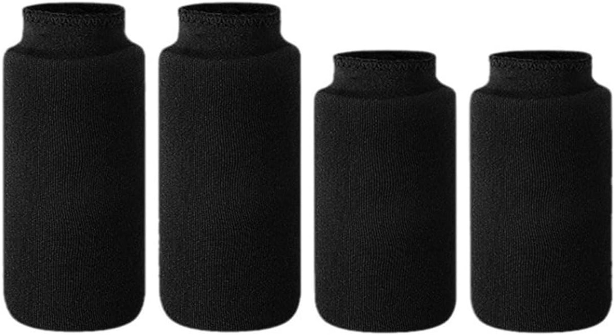 4PCS Finger Cold Pack Ice Pack Set – Veelzijdige koude en warme gelpacks voor het verlichten van gewrichtspijn, vingerzwelling en ontsteking, vaste gel, zwart