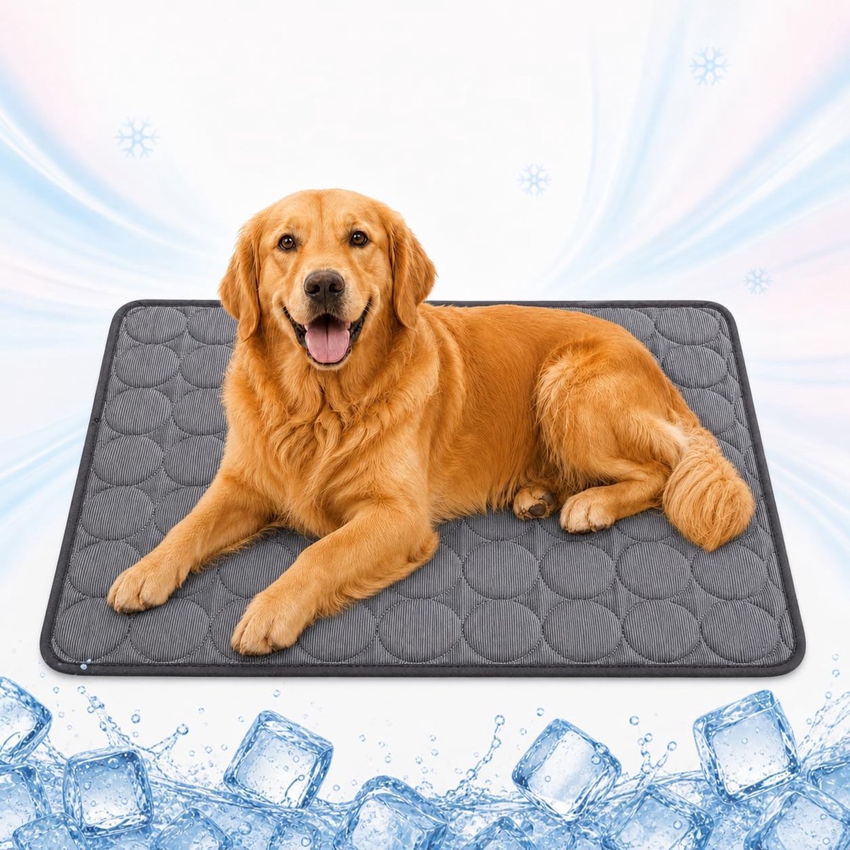 Koelmat voor honden, koeldeken voor honden, zelfkoelend