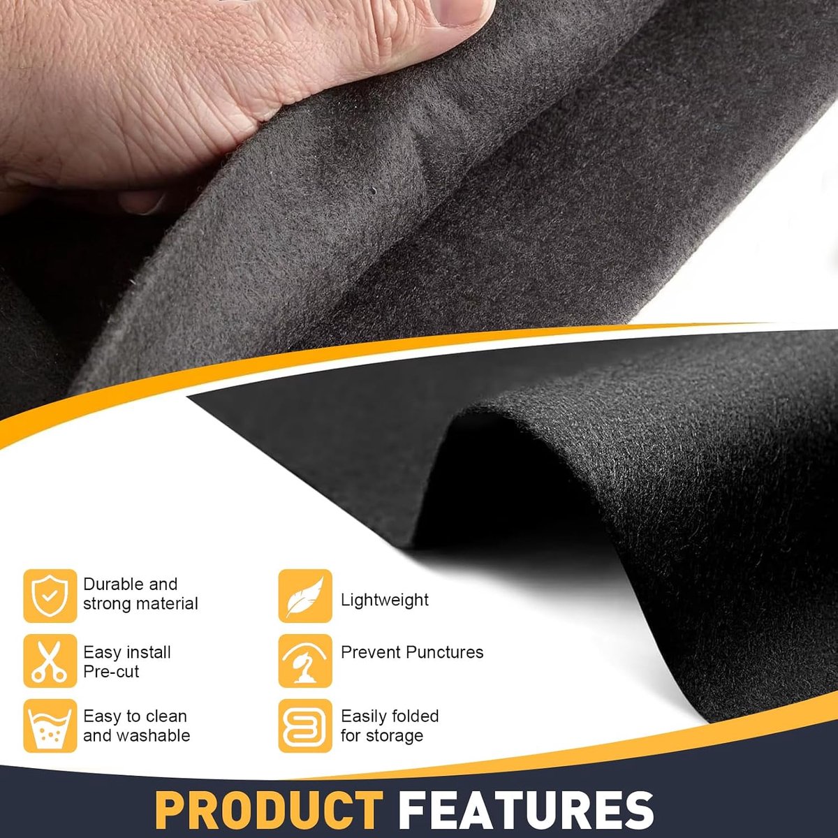 Zwembadonderlegger, zwembadrand, rond, diameter 3 m, 4 m/5 m, beschermvloer, doorsteekbestendig polyester, geotextiel, beschermkussen, grondzeil voor opblaasbaar zwembad, whirl-zwembad (4 m)
