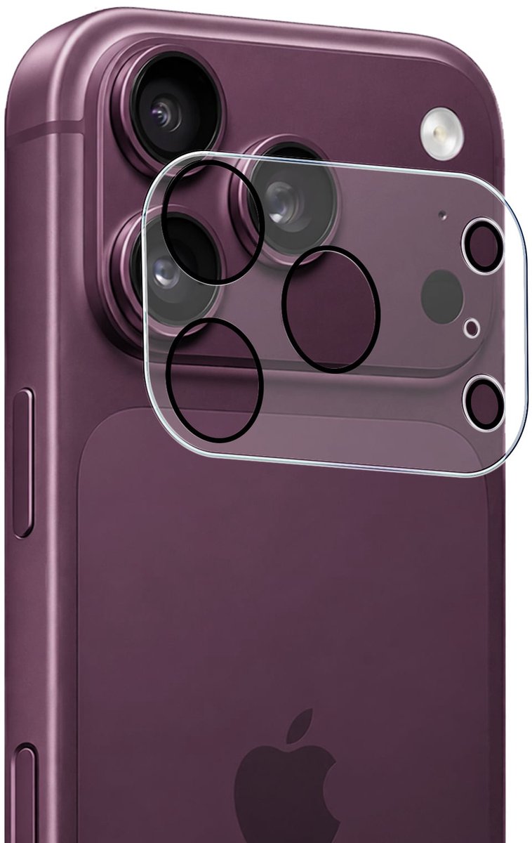 Camera Lens Protector - Geschikt voor Apple iPhone 18 Pro Max - Extra Sterk - Gehard Glas - Camera Screenprotector - Beschermglas - Tempered Glass - Screen Protector
