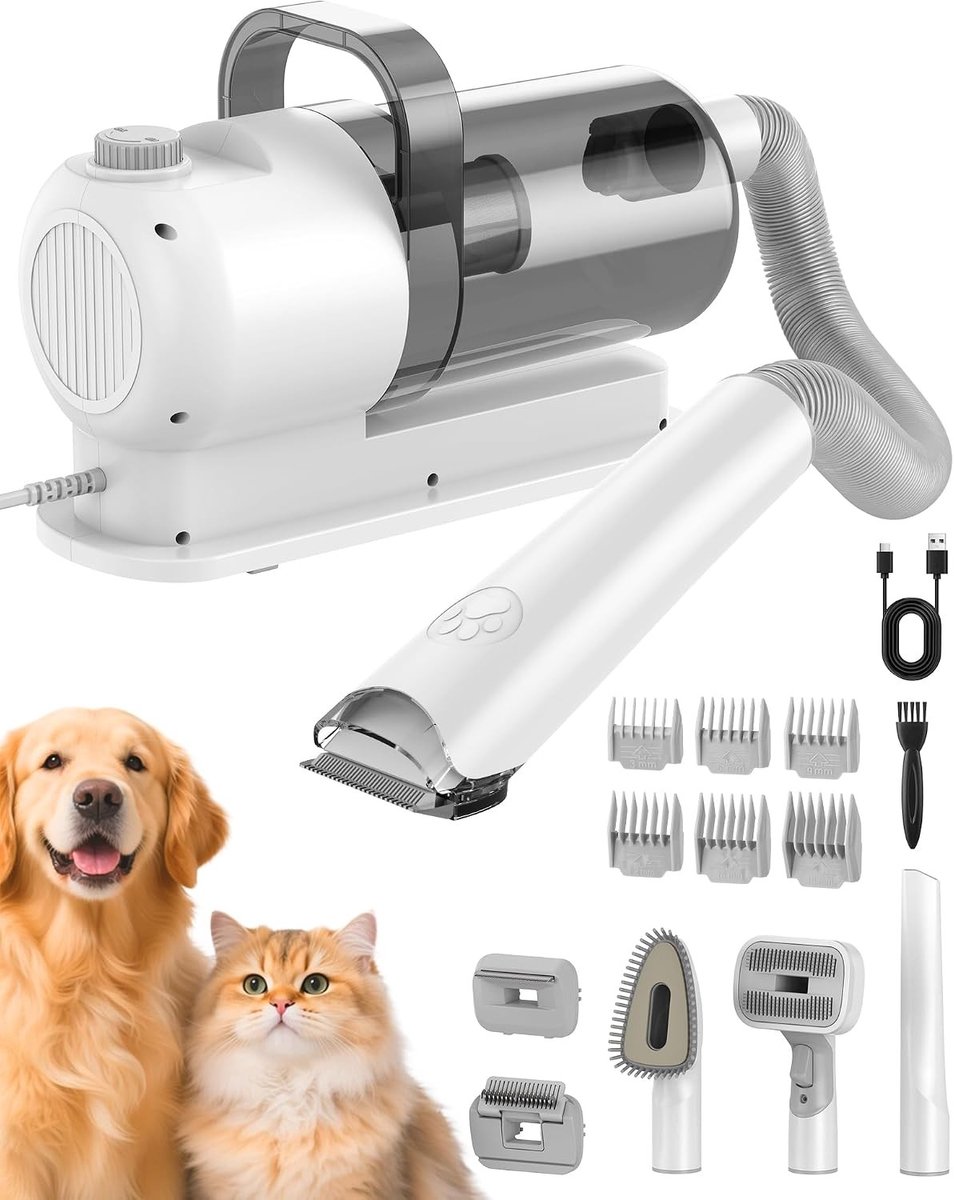 Hondenfohn - Stil - Professionele Haarverwijderaar met Keramische Messen - Voor Honden en Katten