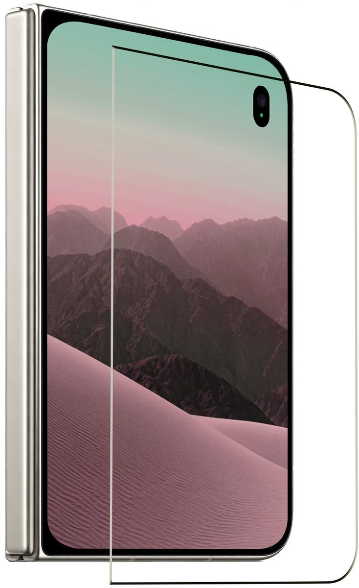 Screenprotector - Geschikt voor Apple iPhone Duo - Full Cover - Beschermglas - Gehard Glas - Tempered Glass - Screen Protector