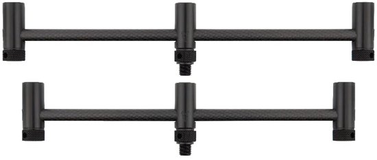 Fox Black Label Carbon Adjustable 3 Rod Buzz bars 220 mm - 250 mm van Merkloos — afbeelding 2