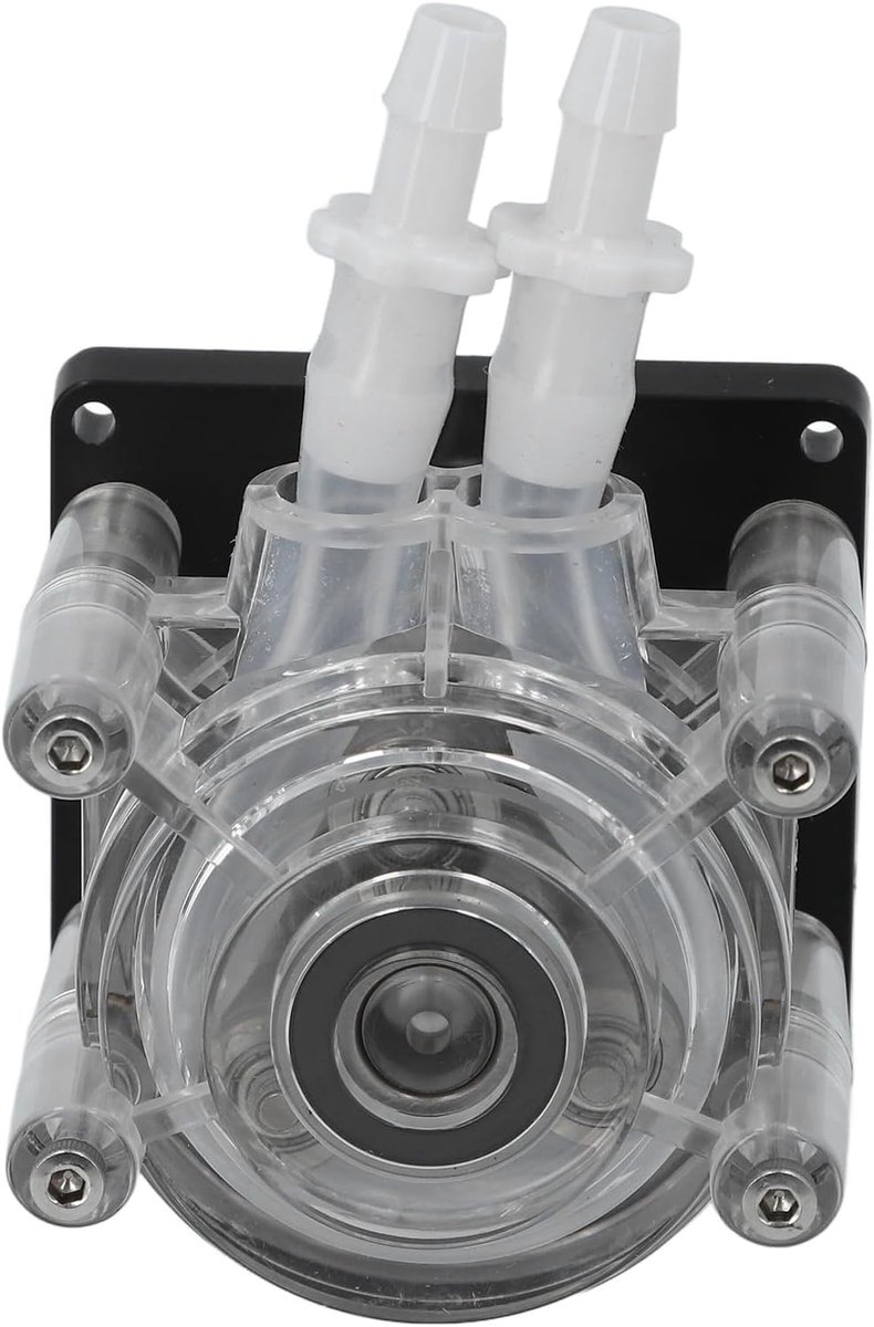 Peristaltische Pomp Zelfaanzuigende Peristaltische Pompmotor 3000 Ml/Min DC-reductiemotor Met Hoog Debiet Sirooppompen Voor Vloeistoffen Volledig Metalen DC-reductiemotor