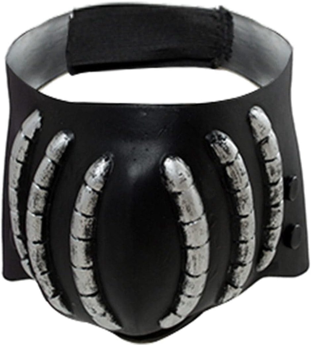 Academia Cross My Body Emulsion Cosplay Masker Rekwisieten Zwart (Hoofdomtrek: 50-62cm)