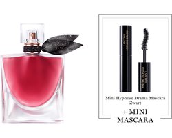 Lancôme La Vie est Belle Elixir Parfum voor Dames + Cadeau - La Vie est Belle Elixir Eau de Parfum 100ml & Cadeau: Mini Hypnose Drama Mascara Zwart 2ml Reiseformaat - Navulbare Bloemige & Fruitige Damesparfum & Travel Size Mascara - Total 102ml