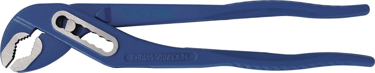 Waterpomptang L.175mm Spanw.26mm gepol.blauw TECWERK