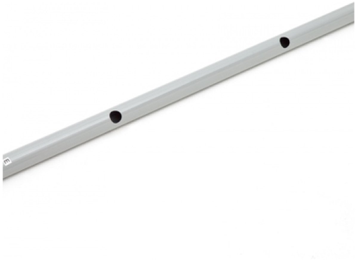 Bestway Power Steel Rechthoekig Zwembad Frosted Top Rail E 488 x 244 x 122 cm