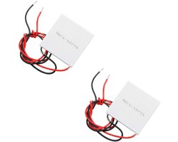 2pcs TEC1-12715 40x40MM Thermo-elektrische Koelere Peltier Koelplaat